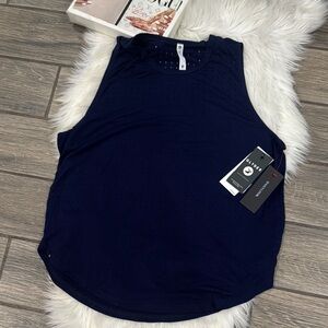 Glyder Navy Muscle Tee